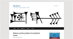 Desktop Screenshot of dedicto.com